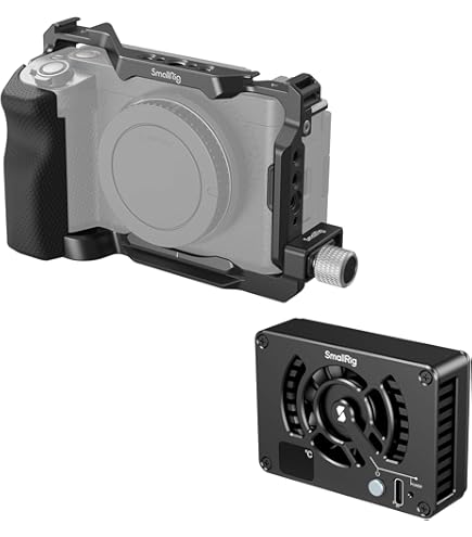 新品未使用 SmallRig ZV-E1 Amazon.com : SmallRig ZV-E1 Cage Kit with Silicone Grip and